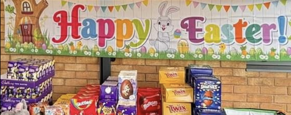Easter Eggs for 150 children